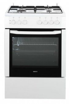 Плита комбинированная Beko CSE 62120 DW 153118 фото