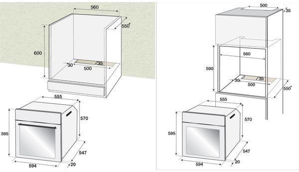 Духова шафа електрична Beko BIR 24303 BCS 596848 фото