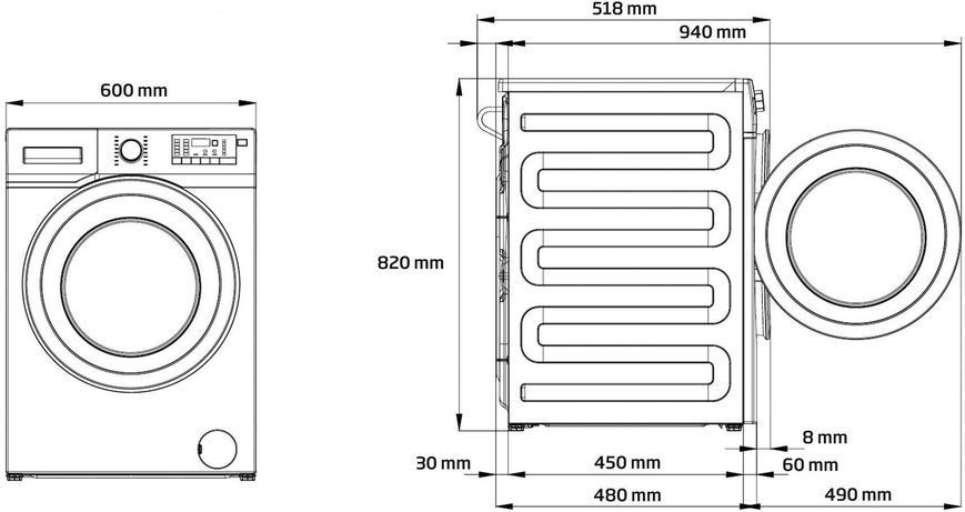Стиральная машина Beko WITV 8712 X0W 578898 фото