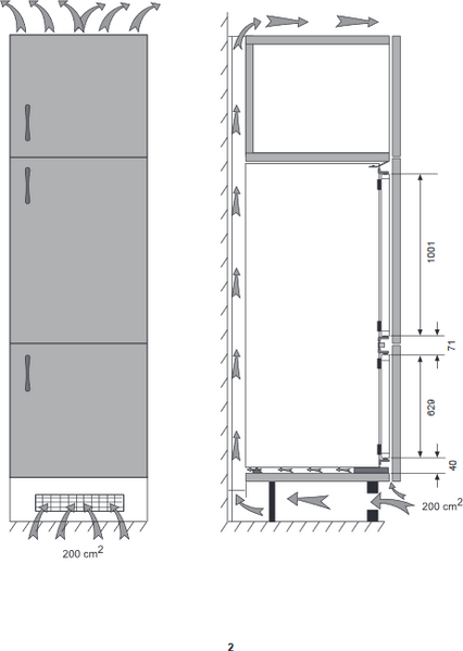 Встраиваемый холодильник Beko BCNA 275 E21S 618437 фото