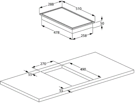 Варильна поверхня електрична Beko HDMI 32400 DT 738831 фото