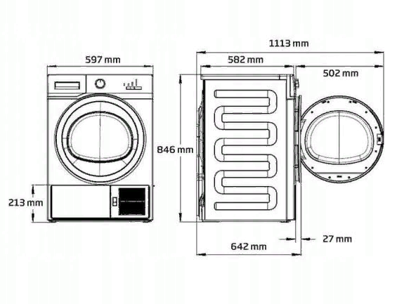 Сушильна машина Beko DH 8644 RX 597221 фото
