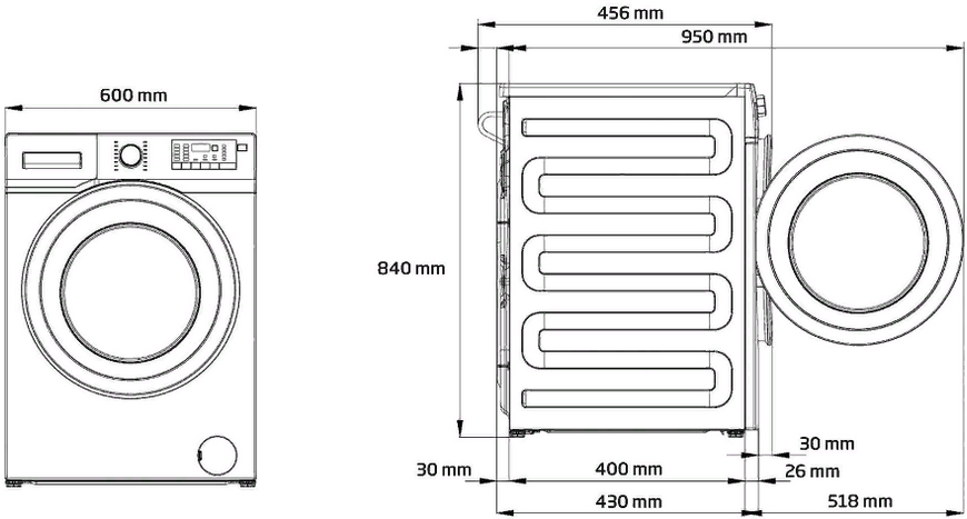 Стиральная машина Beko WTV 6632 XAW 595916 фото