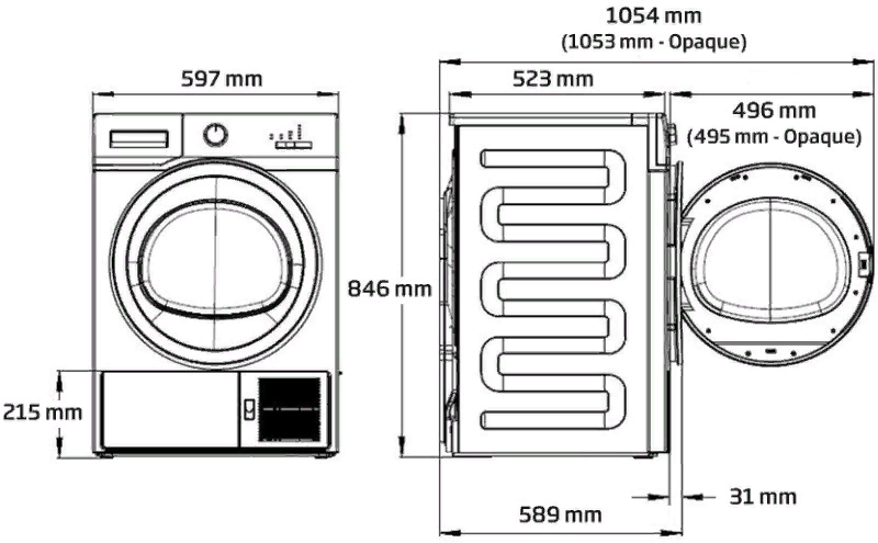 Сушильна машина Beko MDS 8412 RX 597227 фото