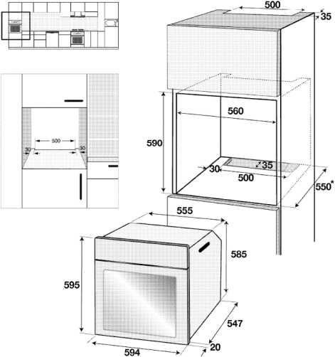 Духовой шкаф электрический Beko BVR 34500 BGMS 519685 фото