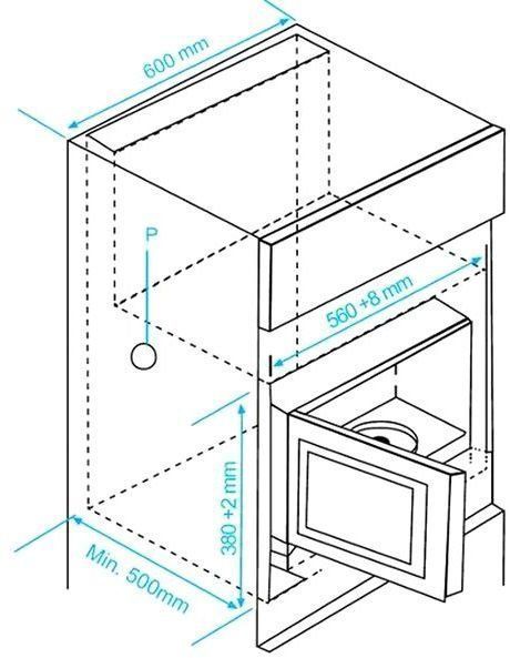 Вбудовувана мікрохвильова піч Beko MCB 25433 X 595935 фото