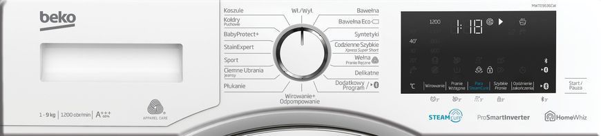 Пральна машина Beko MWTE 9636 CW 671632 фото