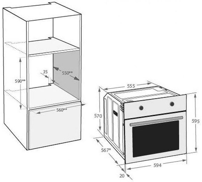 Духовой шкаф электрический Beko BIE 22300 X 663671 фото