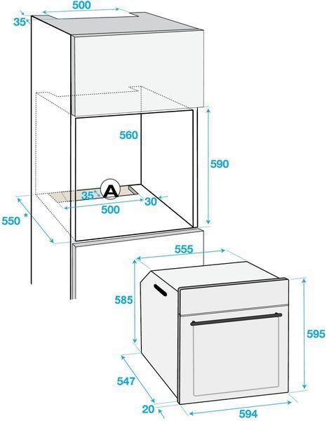 Духова шафа електрична Beko BIR 24800 BGMS 519695 фото