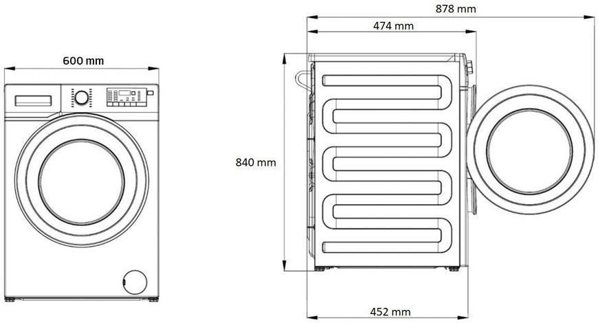 Стиральная машина Beko HTV 7616 XW 739383 фото