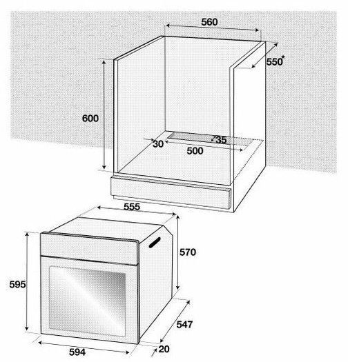 Духова шафа електрична Beko BIE 24301 B 271998 фото