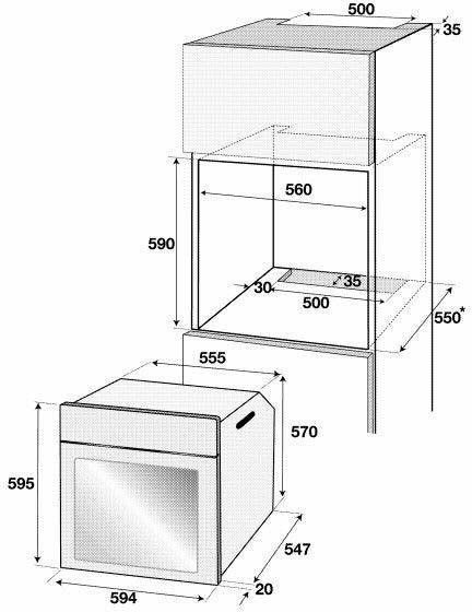 Духовой шкаф электрический Beko BIM 26301 XC 519703 фото