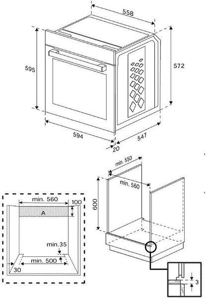 Духовой шкаф электрический Beko BBIS 12300 XDE 1166163 фото