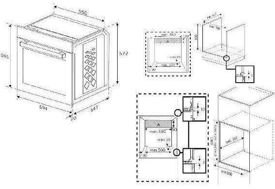 Духова шафа електрична Beko BBIM 17400 BPSE 1216309 фото