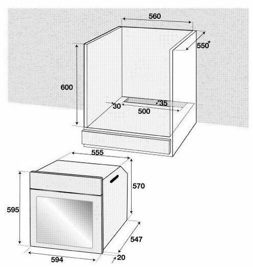 Духова шафа електрична Beko BIM 24301 ZGCS 335167 фото