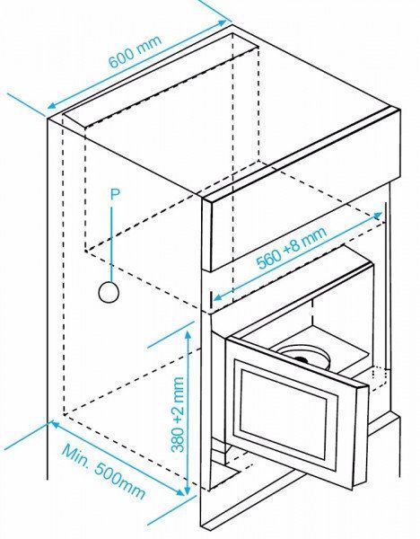 Вбудовувана мікрохвильова піч Beko MGB 25333 WG 683706 фото