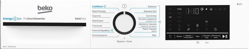 Пральна машина Beko BM3WFSU 48435 WB 1388524 фото