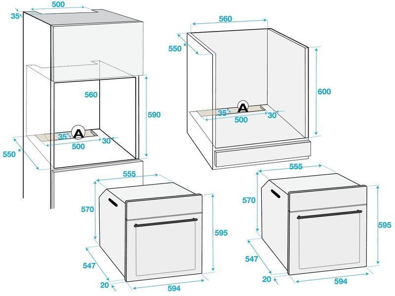 Духовой шкаф электрический Beko BIM 24400 ZGCS 577452 фото
