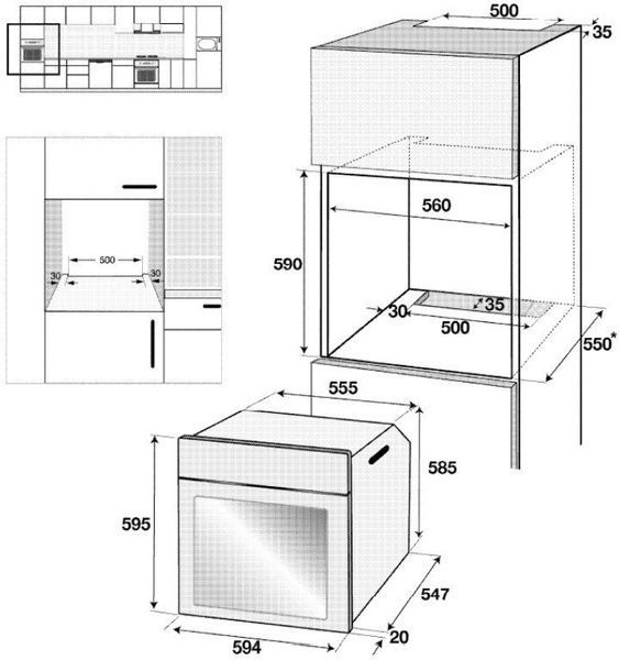 Духовой шкаф электрический Beko BVM 32401 XS 577453 фото