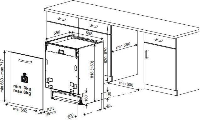 Вбудовувана посудомийна машина Beko BDIN 24322 861986 фото