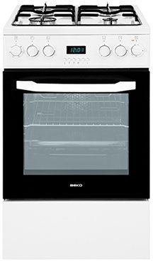 Плита комбінована Beko CSE 52620 DW 166414 фото