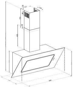 Вытяжка Beko HCA 92540 B 596216 фото