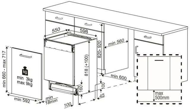 Вбудовувана посудомийна машина Beko BDIN 38523 Q 1201151 фото